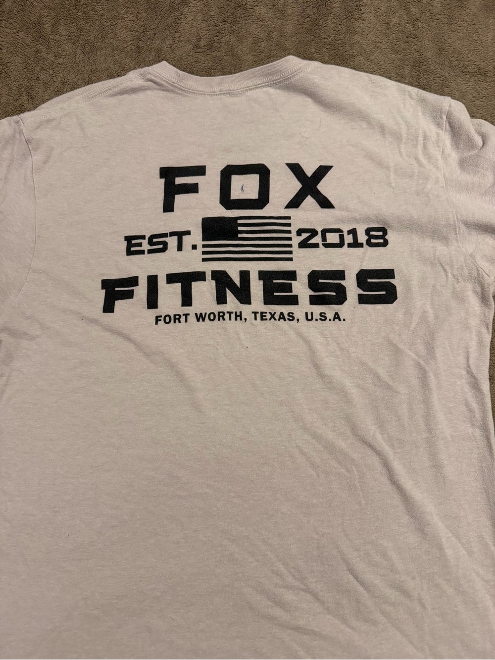 White Logo Tee